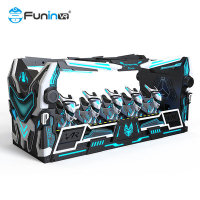 मनोरंजन वीआर मनोरंजन पार्क पैर स्वीप प्रभाव और 3 डी स्क्रीन के साथ