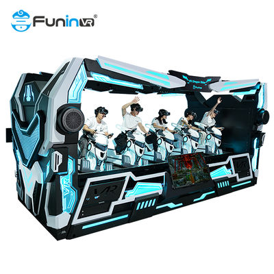 6180*2695*2825 मिमी 9 डी वर्चुअल रियलिटी सिनेमा डायनामिक लाइट इफेक्ट्स के साथ हाई डेफिनिशन विजुअल इफेक्ट्स