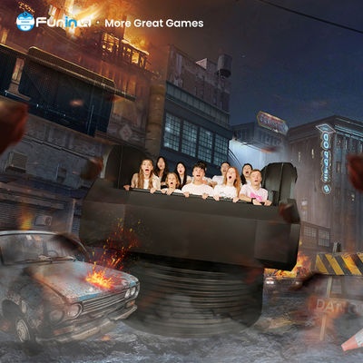 स्पोर्ट्स पार्क अवसर पर 20kw मापी गई शक्ति के साथ नियमित रखरखाव 7D मूवी थिएटर