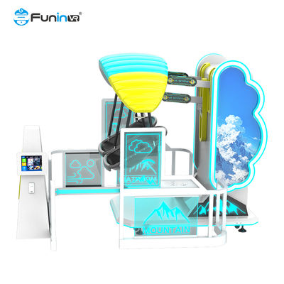 वर्चुअल रियलिटी फ्लाइट सिमुलेटर मनोरंजन पार्क सवारी डबल सीटें वीआर फ्लाइंग गेम मशीन