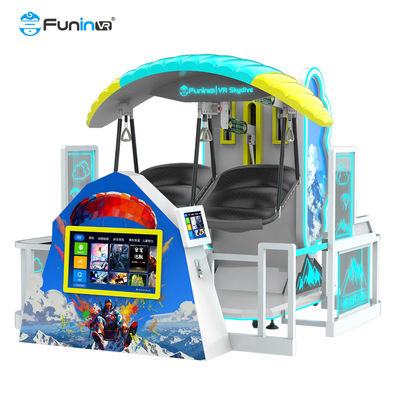 9 डी वर्चुअल रियलिटी सिम्युलेटर वीआर स्काईडाइव इमर्सिव एक्सपीरियंस वीआर आर्केड थीम पार्क इंटरैक्टिव मनोरंजन समाधानों को संलग्न करने के लिए सामग्री की विविधता प्रदान करता है