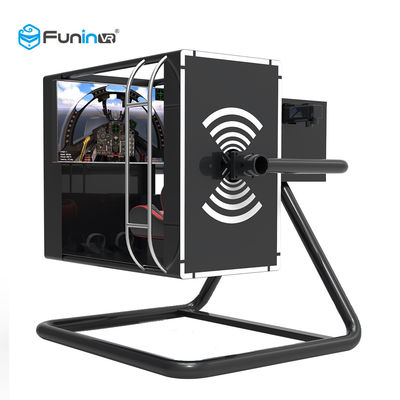 1 खिलाड़ी 720 ° 9 डी वीआर सिम्युलेटर 10 साल पुराने बच्चों के लिए + फ्रीडम शिप फ्लाइट प्रकार