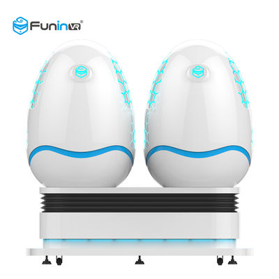 सिनेमा टू एग सीट्स वर्चुअल रियलिटी सिमुलेटर 220 वी 3600 डिग्री मोशन स्मॉल फुटप्रिंट