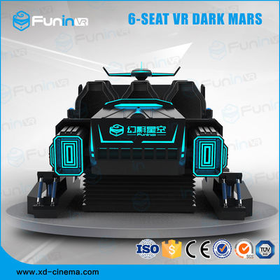12 महीने की वारंटी के साथ आकर्षक 6 सीट्स 9 डी वर्चुअल रियलिटी सिम्युलेटर