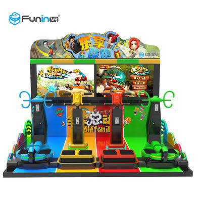 मनोरंजन पार्क के लिए दिलचस्प बाल इंटरएक्टिव पार्कौर 9 डी वीआर सिम्युलेटर