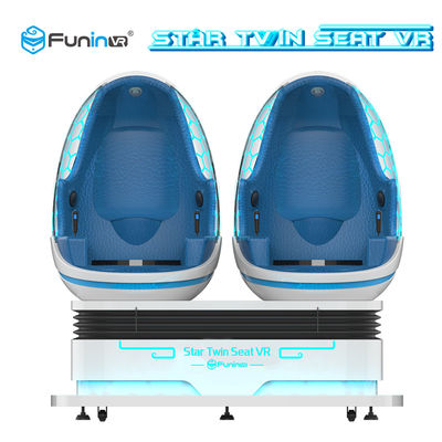 4 साल की उम्र के लिए आईओएस 1 सीट 9 डी वीआर अंडा सिनेमा 360 मोशन सिम्युलेटर