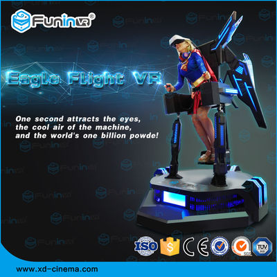 इलेक्ट्रिक क्रैंक प्लेटफॉर्म 9D वर्चुअल रियलिटी सिनेमा 1560 * 1540 * 2440 मिमी