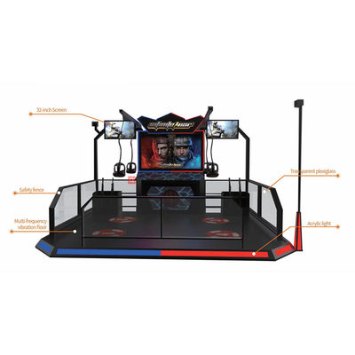 मध्य युग के लिए HTC Vive हेडसेट के साथ 2 खिलाड़ी 9D VR शूटिंग सिम्युलेटर