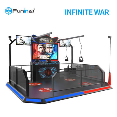 मध्य युग के लिए HTC Vive हेडसेट के साथ 2 खिलाड़ी 9D VR शूटिंग सिम्युलेटर