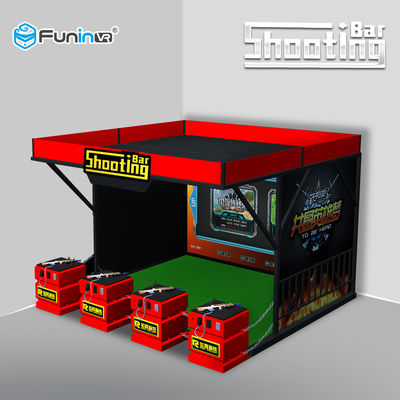 प्रोजेक्टर स्क्रीन शूटिंग गेम मशीन रियल सीन शूटिंग हीरो 4 खिलाड़ी