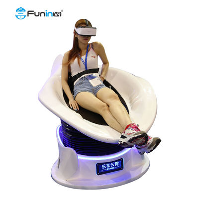 रेटेड लोड 120Kg आभासी वास्तविकता 9d अंडा कुर्सी अंतरिक्ष खेल वीआर स्लाइडर