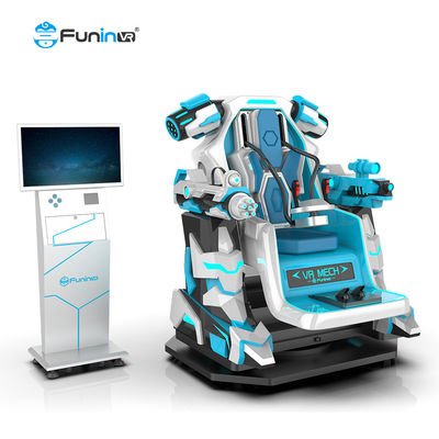रेटेड लोड 100 किग्रा 360 वीआर सिमुलेशन राइडिंग शूटिंग मशीन आर्केड वीआर मेचा