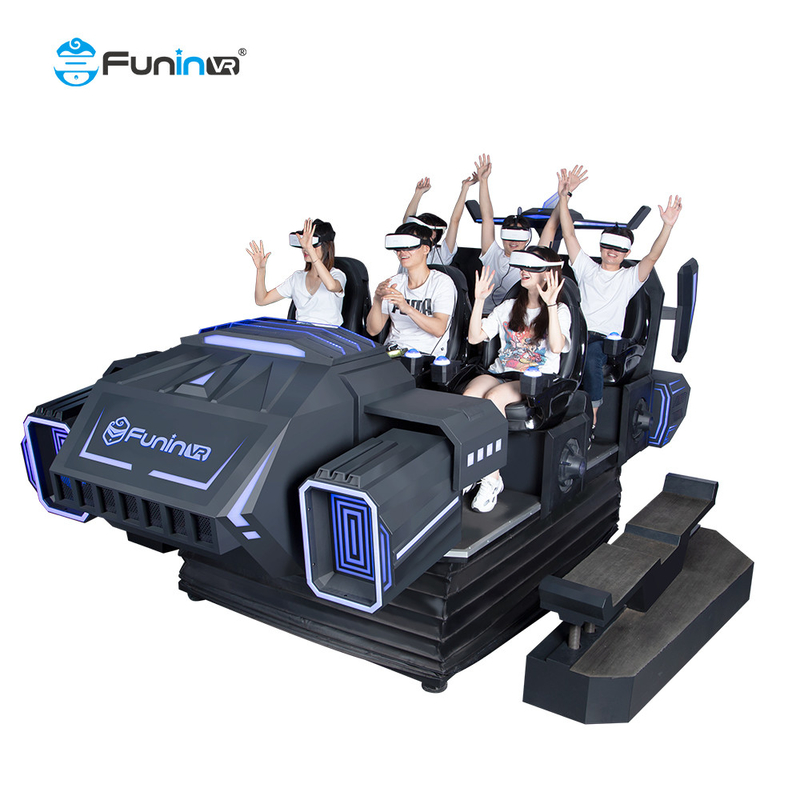6 सीट्स 9D वर्चुअल रियलिटी सिनेमा शॉपिंग मॉल 5D 7D सिनेमा मूवी VR चश्मा