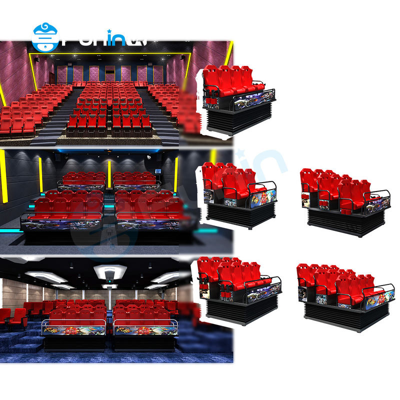 5 डी मूवी सिनेमा थियेटर डिजिटल प्रोजेक्शन प्रौद्योगिकी और विद्युत प्रणाली के साथ अंतिम इमर्सिव अनुभव